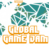 Global Game Jam Logo Transpirant